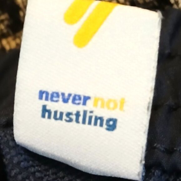 Gap Fit StretchTech High Rise Joggers Men XL Black Zip Pocket Elastic Drawstring - Picture 5 of 8